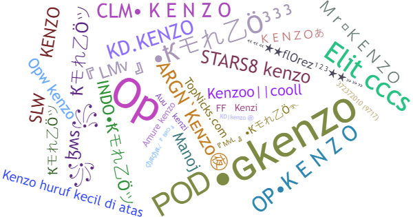 Nicknames for Kenzo