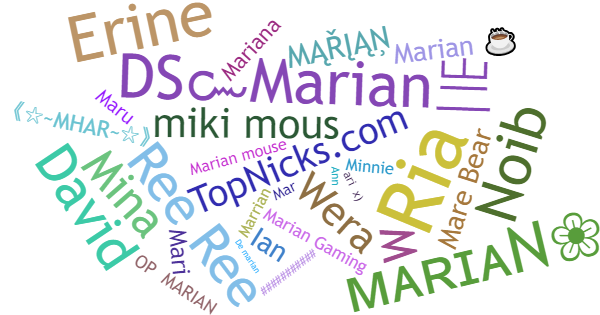 Nicknames for Marian