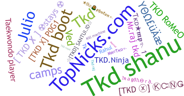 Nicknames for TKD