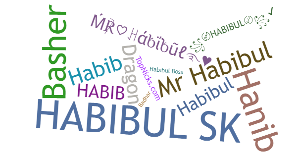 Nicknames for Habibul