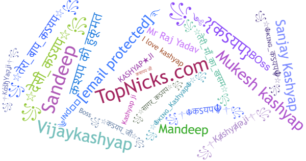 Nicknames for Kashyapji