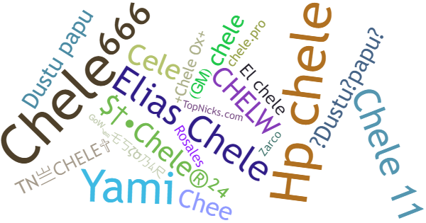 Nicknames for Chele