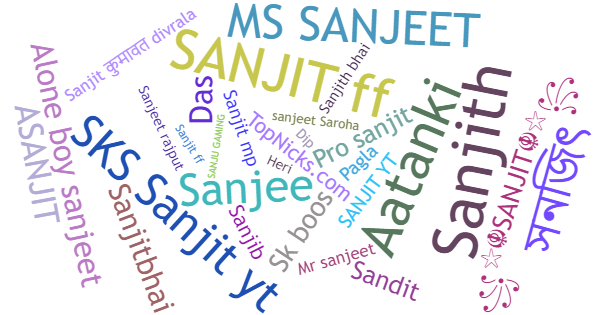 Nicknames for Sanjit