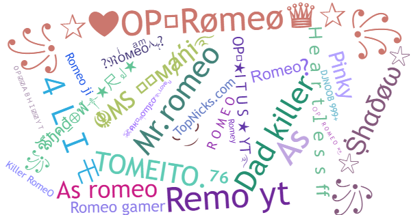 Nicknames for Romeo