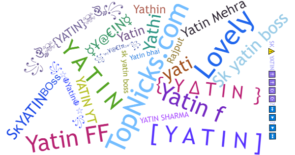 Nicknames for Yatin