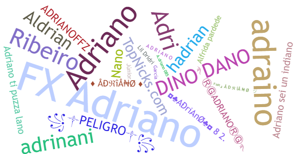 Nicknames for Adriano