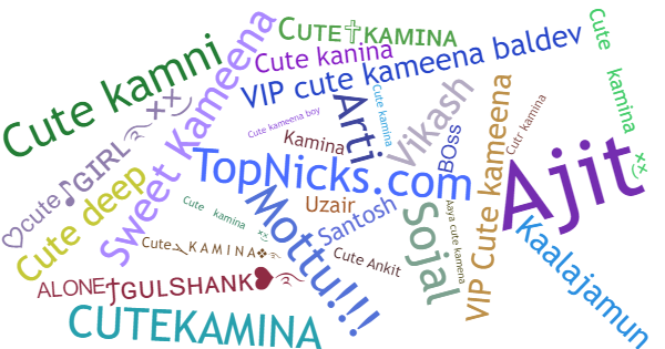 Nicknames for Cutekamina