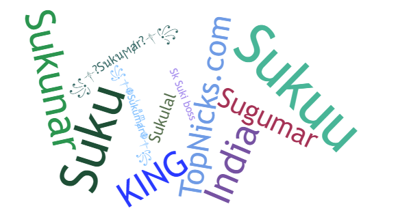 Nicknames for Sukumar