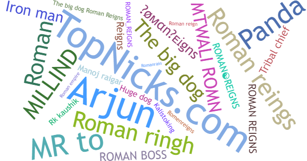 Nicknames for RomanReigns