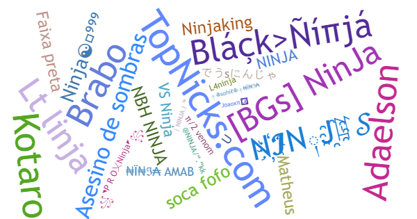 Nicknames for Ninjas