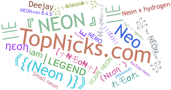 Nicknames for NeoN