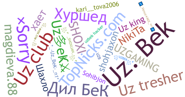 Nicknames for Uzbek