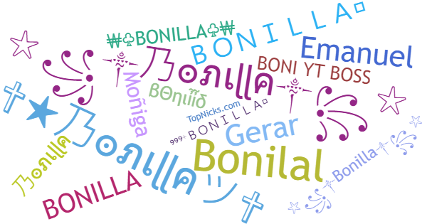 Nicknames for Bonilla