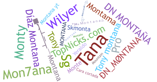 Nicknames for Montana