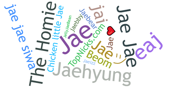 Nicknames for Jae