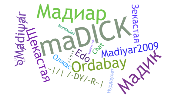 Nicknames for Madiyar