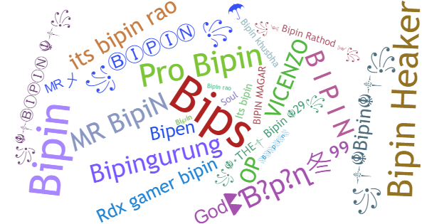 Nicknames for Bipin