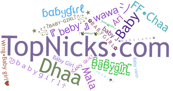 Nicknames for Babygirl