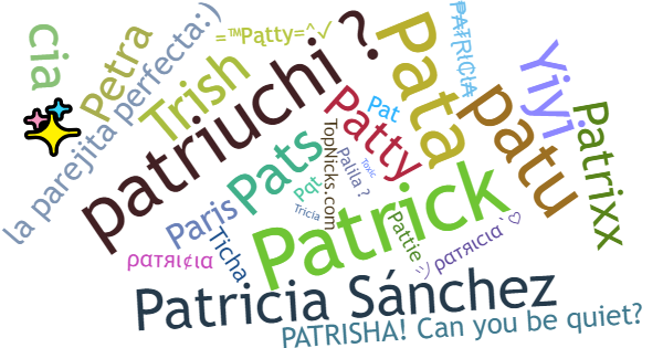 Nicknames for Patricia