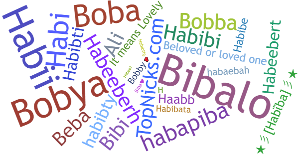 Nicknames for Habiba