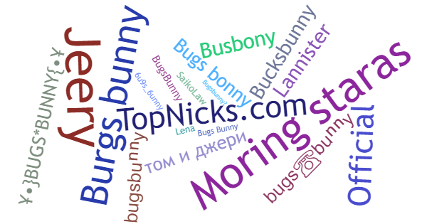 Nicknames for Bugsbunny