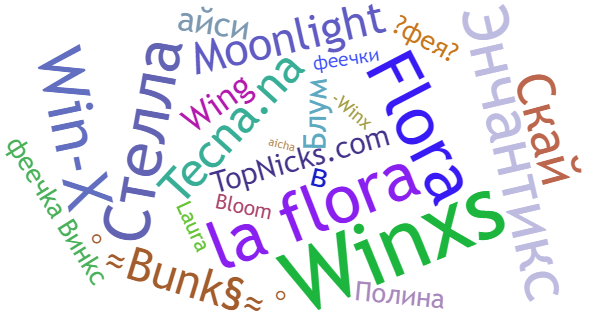 Nicknames for Winx