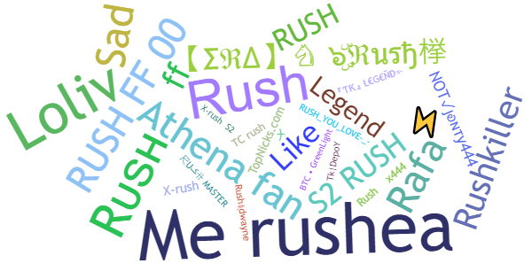 Nicknames for Rush