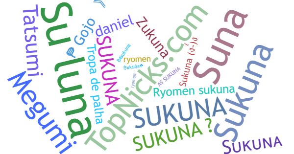 Nicknames for Sukuna