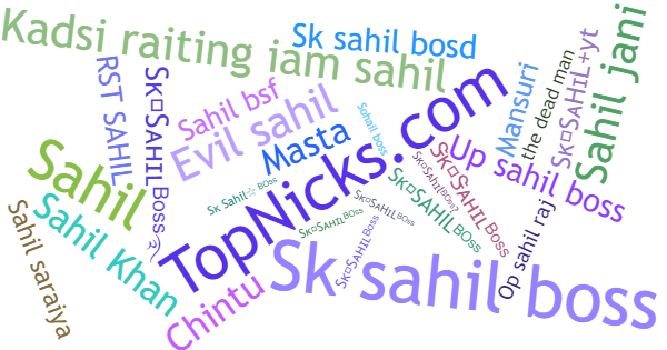 Nicknames for SkSAHILBoss