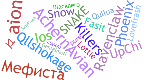 Nicknames for Aion