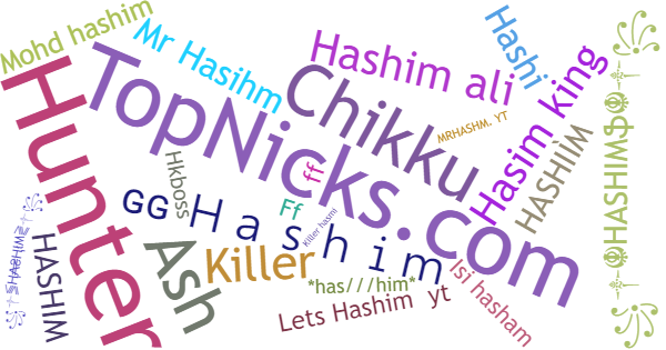 Nicknames for Hashim