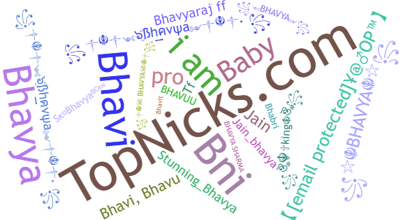 Nicknames for Bhavya