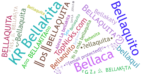 Nicknames for Bellaquita