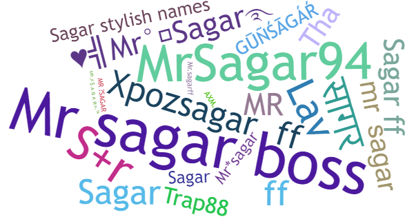 Nicknames for MrSagar