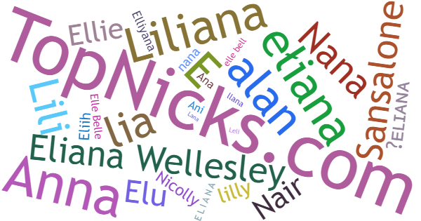 Nicknames for Eliana