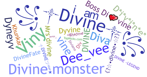 Nicknames for Divine