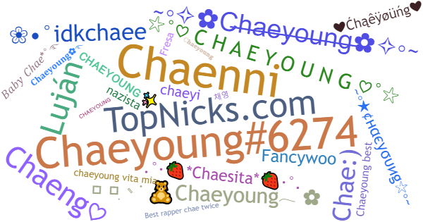 Nicknames for Chaeyoung