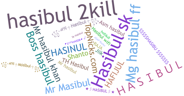 Nicknames for Hasibul