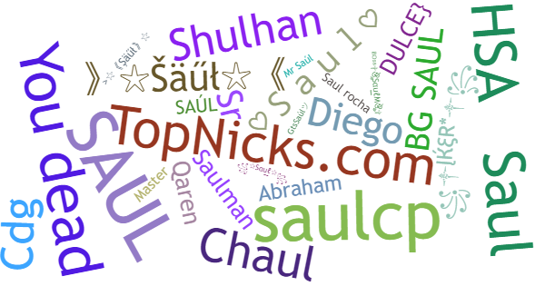 Nicknames for Saul