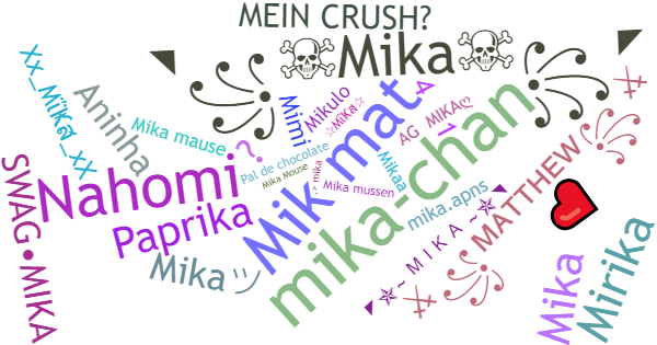 Nicknames for Mika