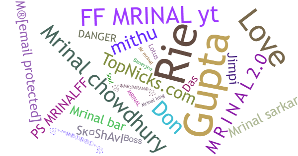 Nicknames for Mrinal