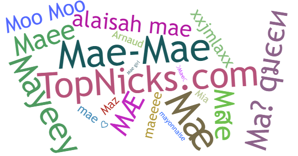 Nicknames for Mae