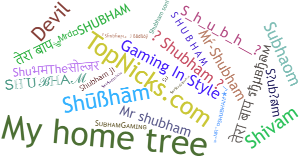 Nicknames for Shubham