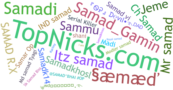 Nicknames for Samad