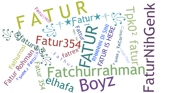 Nicknames for Fatur