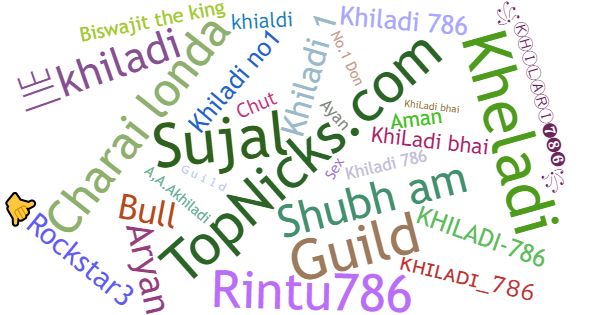 Nicknames for KHILADI786