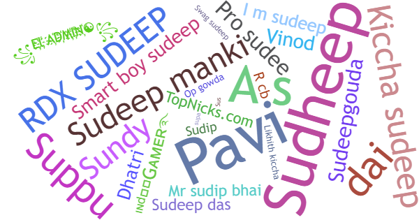 Nicknames for Sudeep