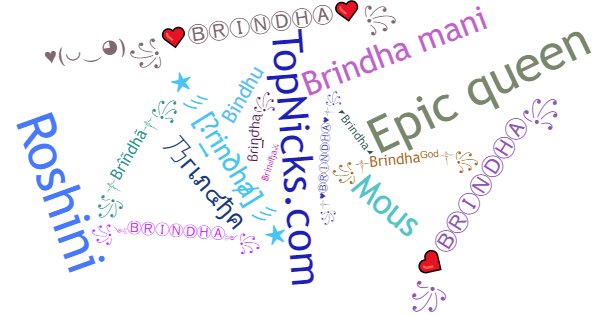 Nicknames for Brindha