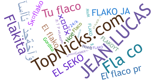 Nicknames for Flako