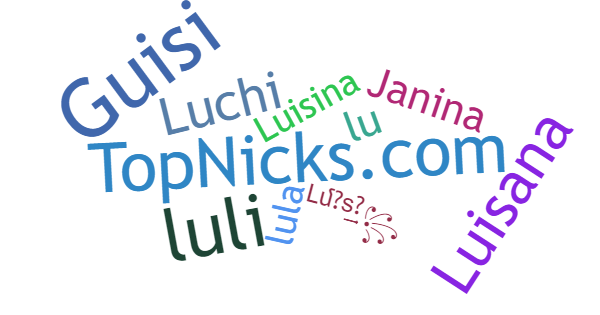 Nicknames for Luisi